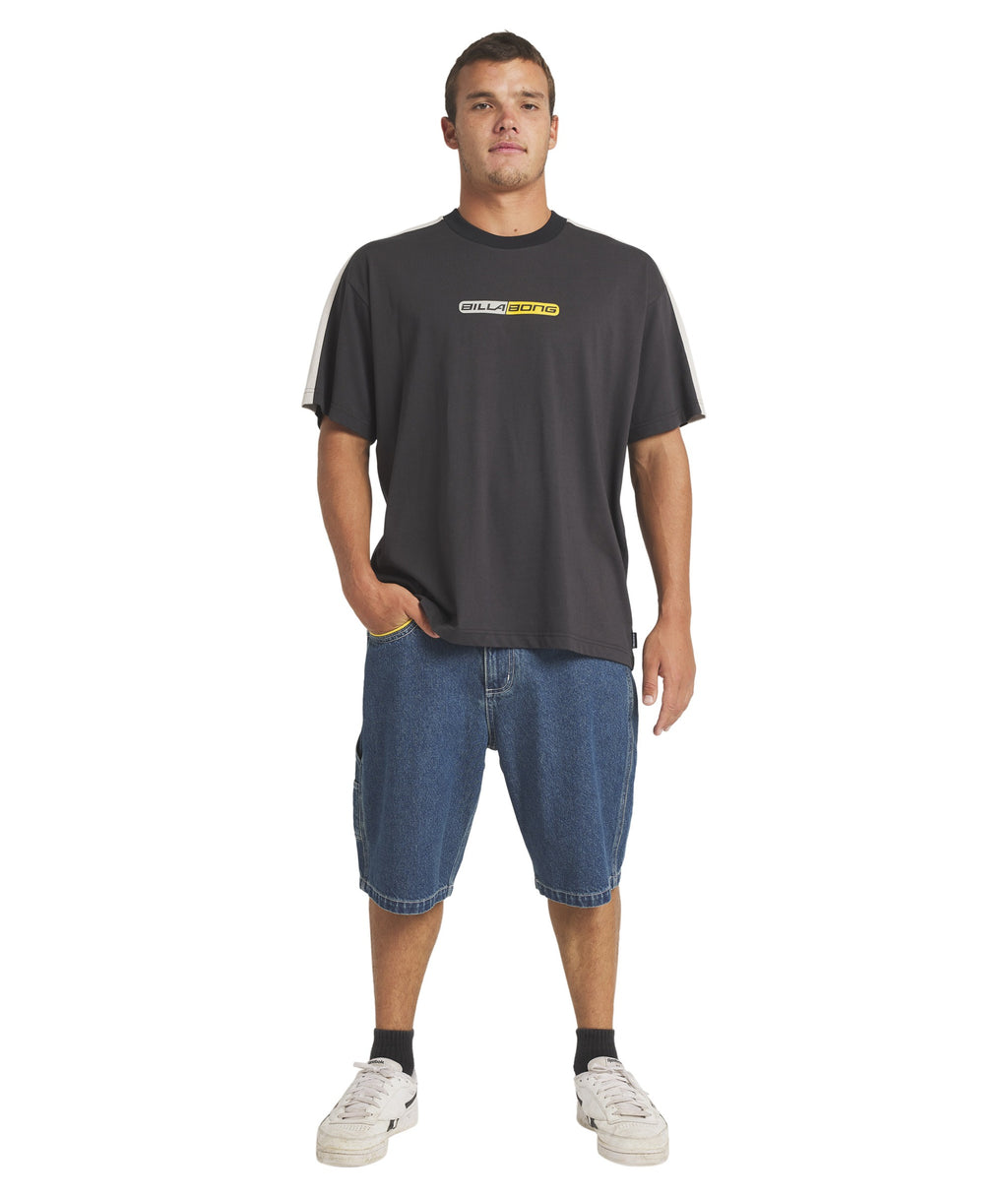 Billabong Spec 73 Bad Dog Denim Short in OCEAN WASH