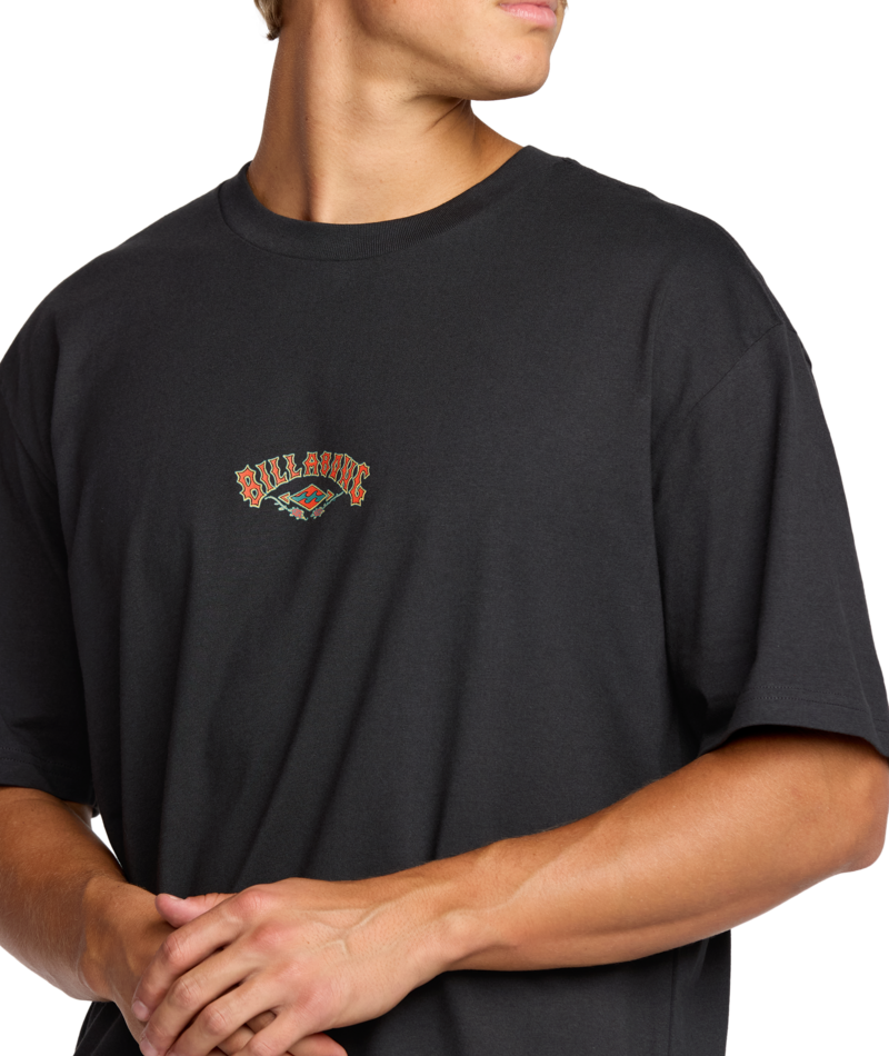 Billabong Rose Arch Regular Ss in WASHED BLACK