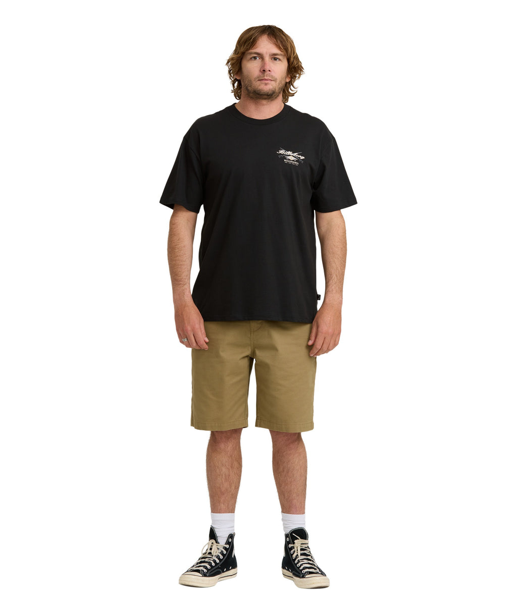 Billabong Crossboards Regular Ss in WASHED BLACK