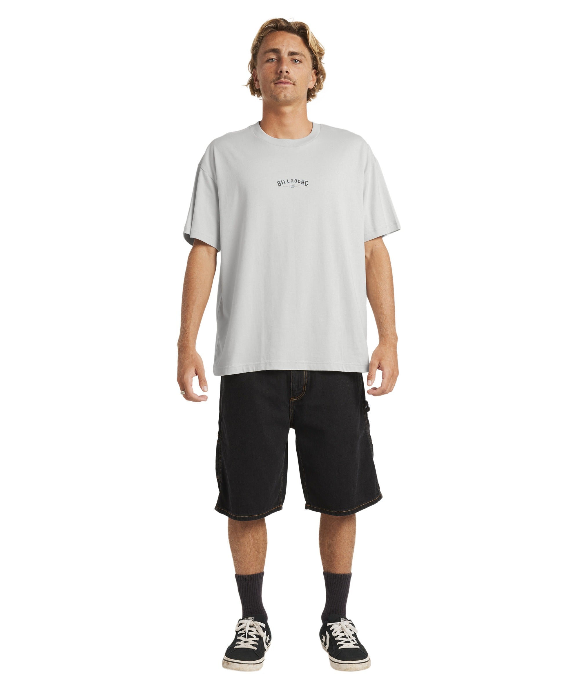 Billabong Chrome Arch Og Ss in SILVER