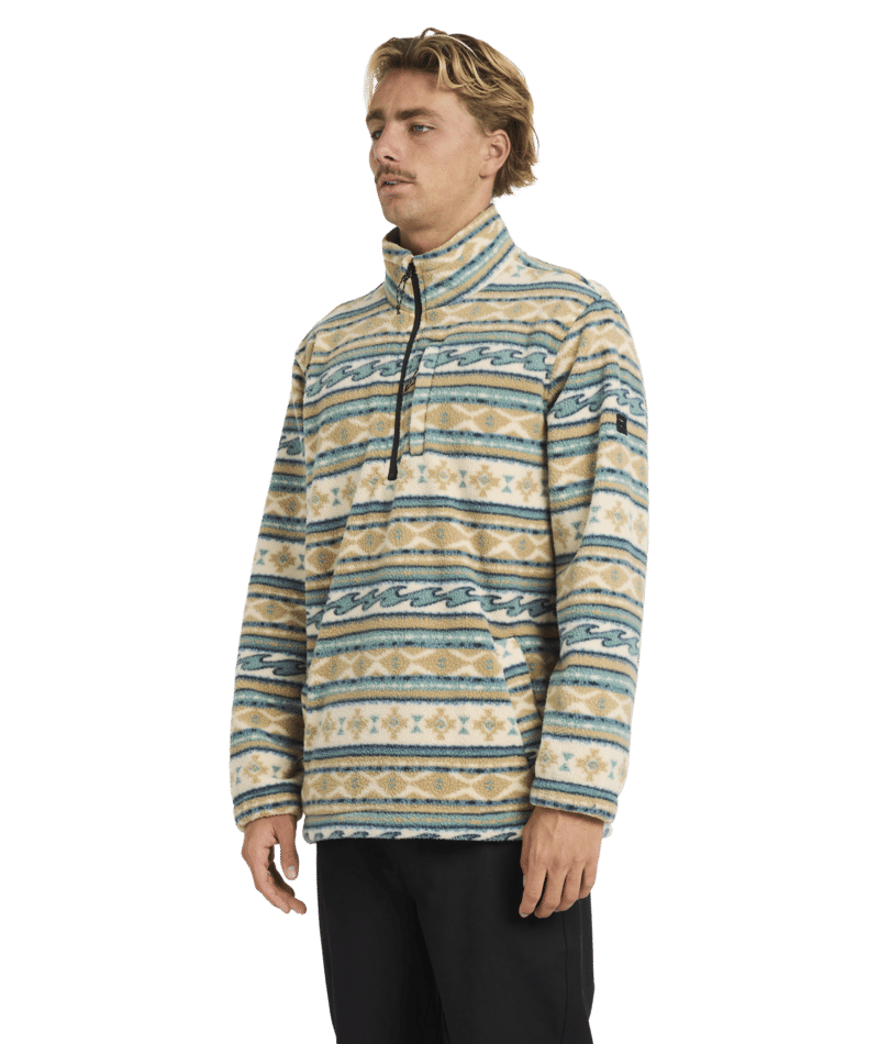 Billabong Boundary Mock Neck in DESERT