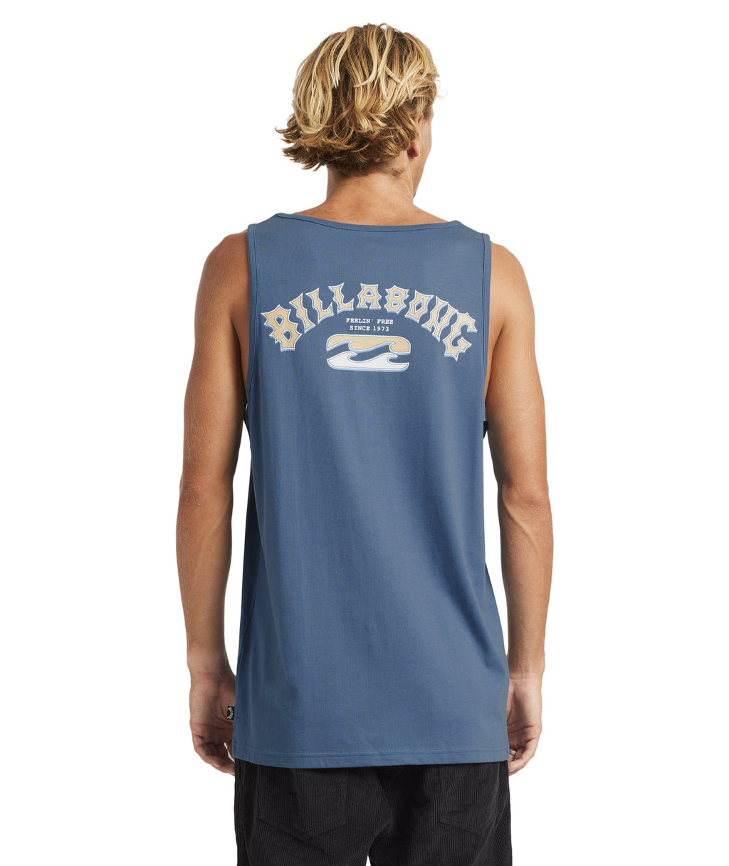 Billabong Heritage Arch Tank in REAL TEAL