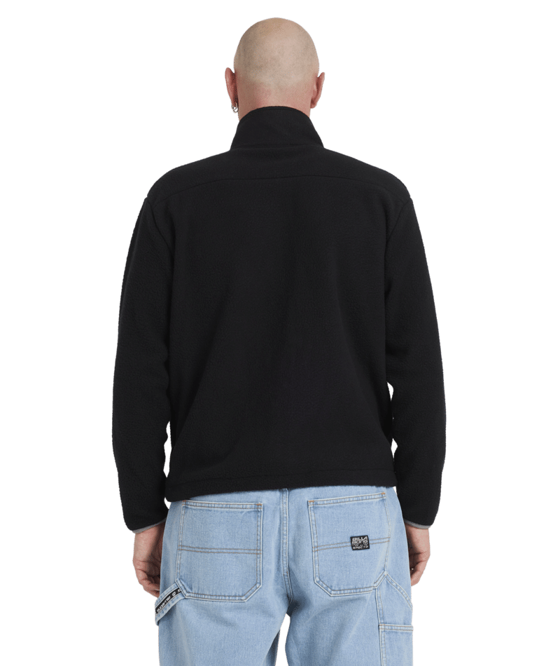 Billabong Spec 73 Polar Zip Thru in BLACK