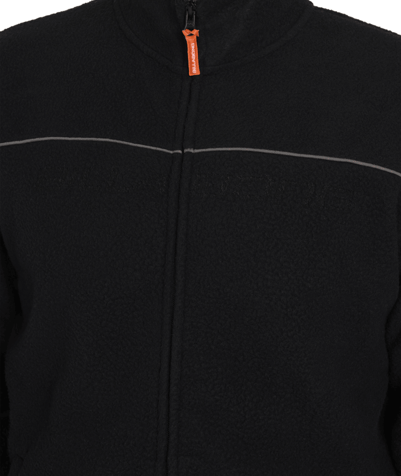 Billabong Spec 73 Polar Zip Thru in BLACK
