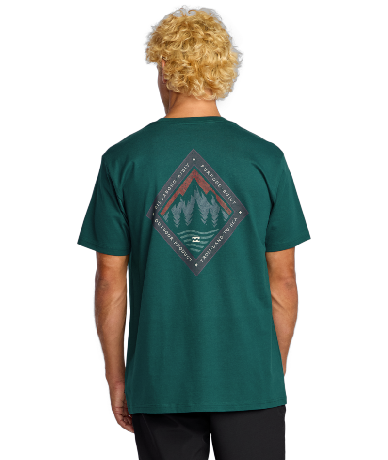 Billabong Rockies Adiv Ss in SPRUCE GREEN