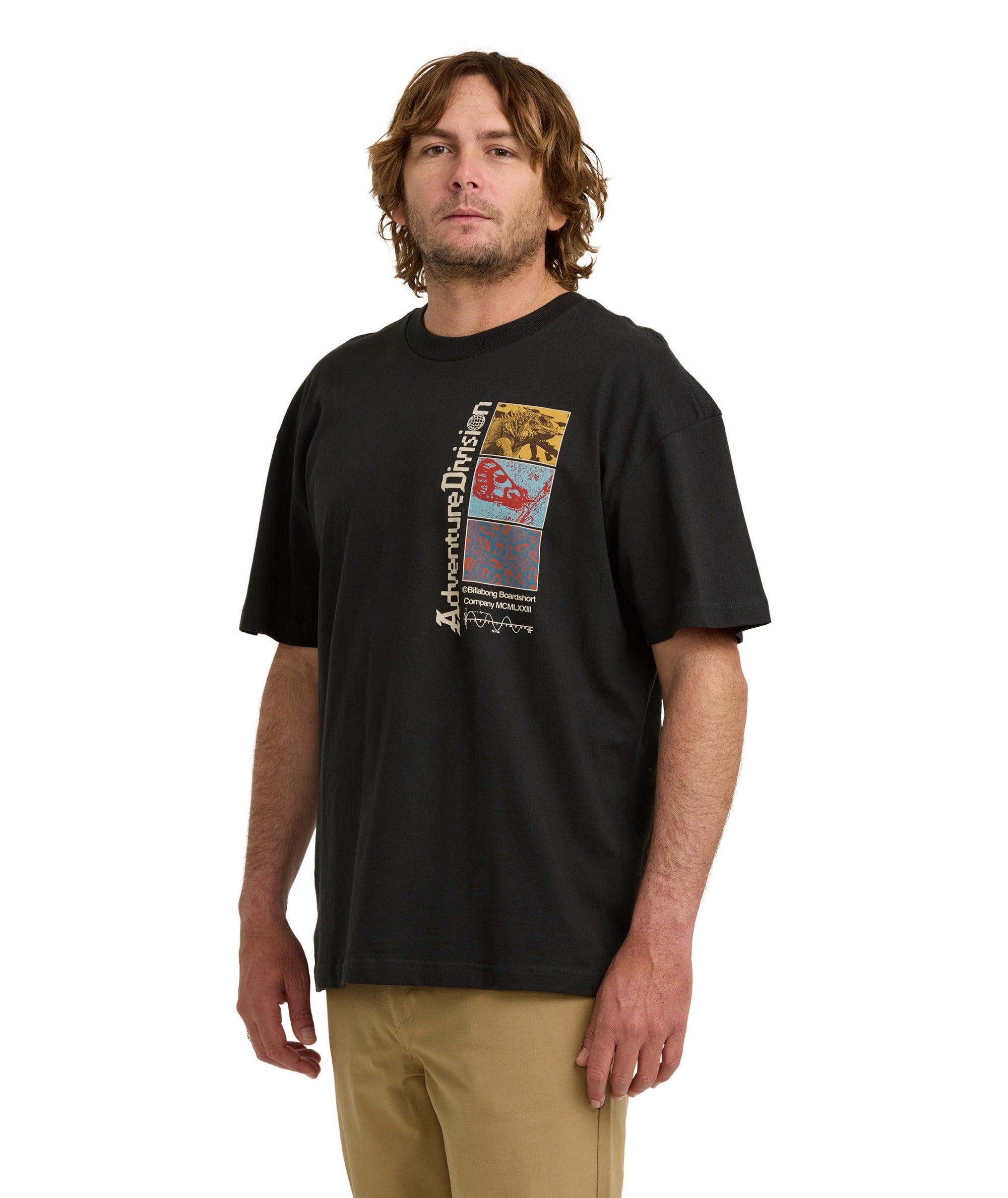 Billabong Evolve Adiv Og Ss in WASHED BLACK