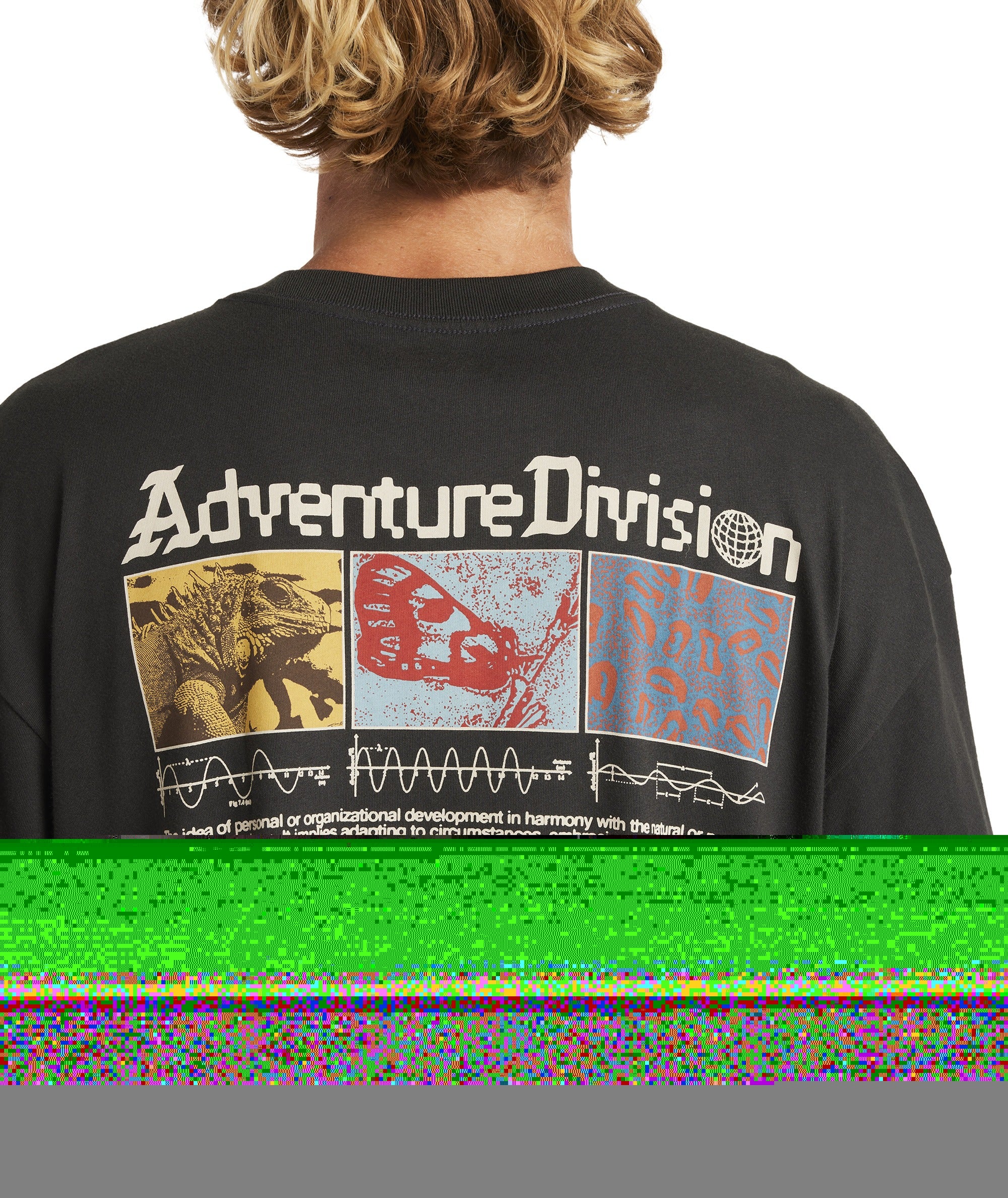 Billabong Evolve Adiv Og Ss in WASHED BLACK