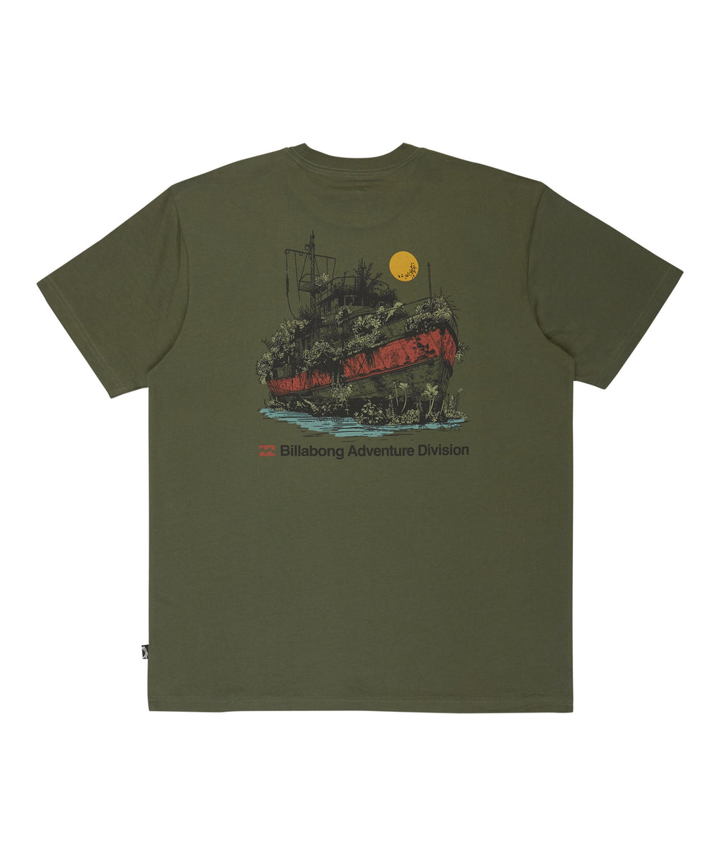 Billabong Abandoned Adiv Ss in FATIGUE