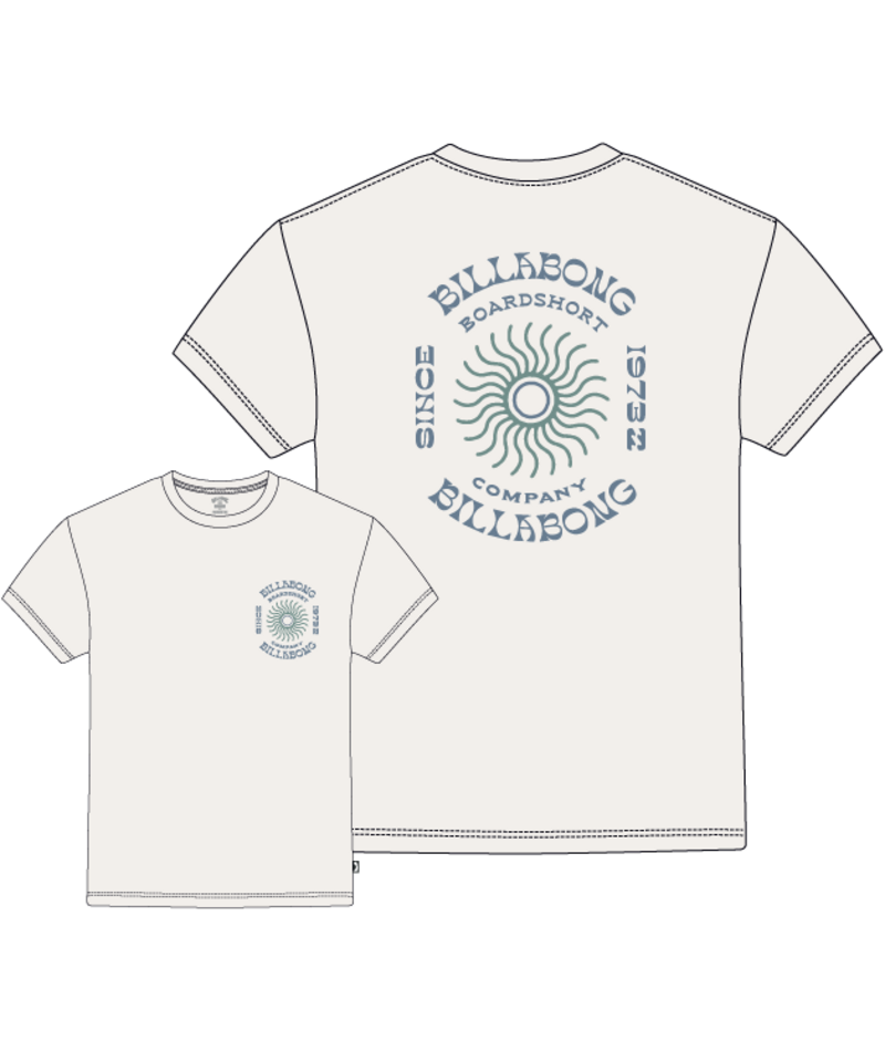 Billabong Sunrise Premium Ww Ss in OFF WHITE