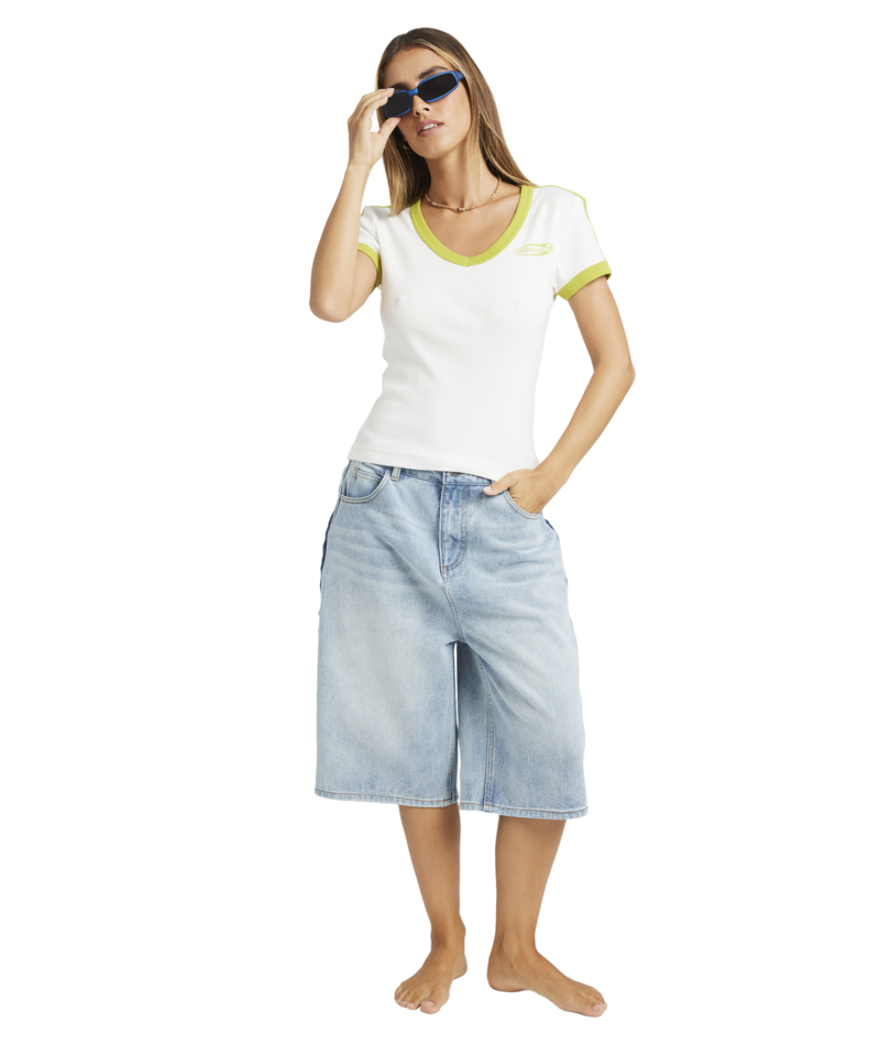 Billabong Billa Crush Tee in WHITE