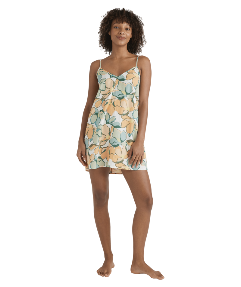 Billabong So Chill Mini Dress in WHITE PRINT