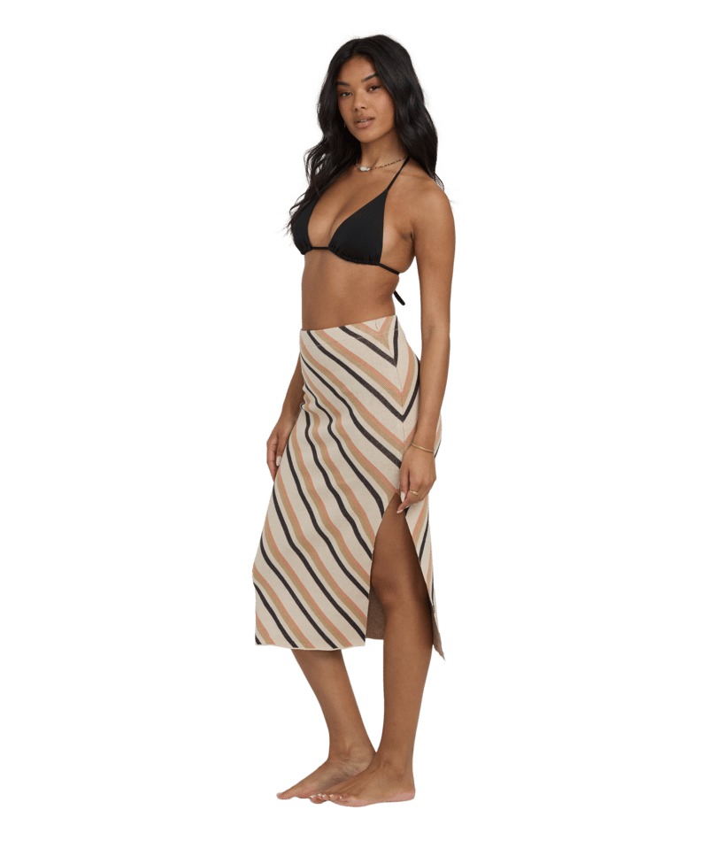 Billabong All Out Swtr Midi Skirt in MULTI