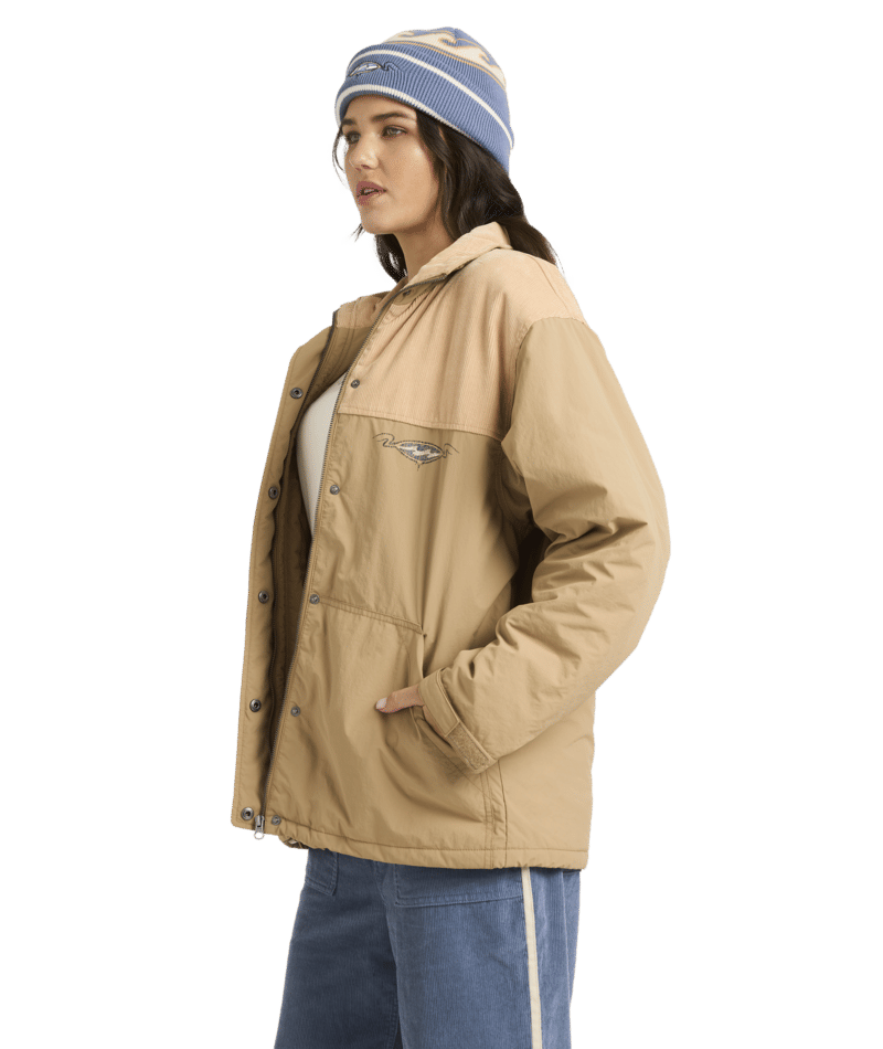 Billabong The Original Vibes 2 Jacket in CEMENT