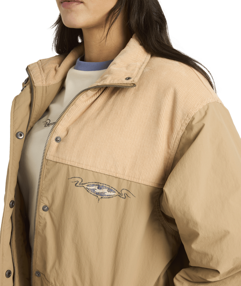 Billabong The Original Vibes 2 Jacket in CEMENT