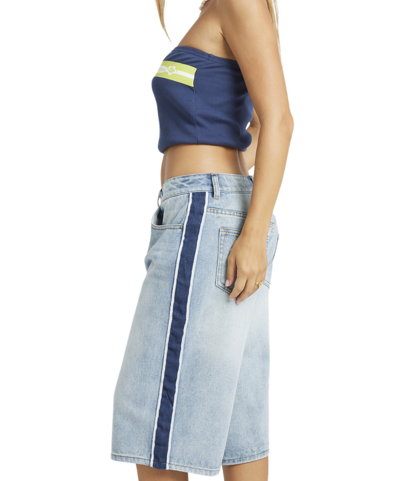 Billabong Billa Rule Denim Jort in ATLANTIC DEEP