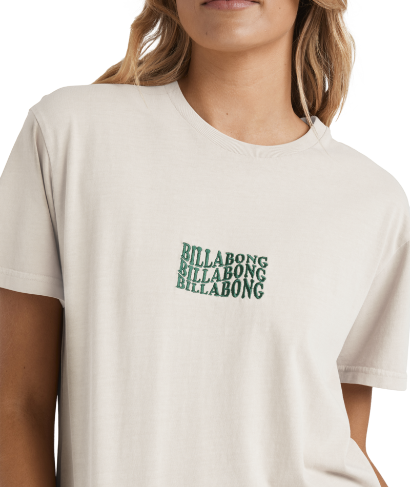 Billabong Surf High Tee in SALT CRYSTAL