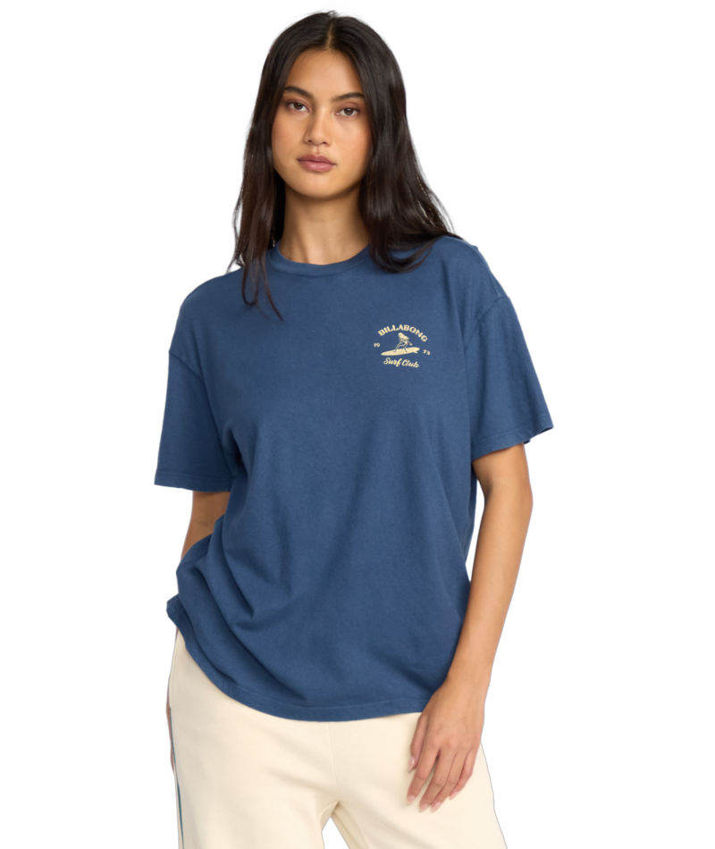 Billabong Catch Feelings Tee in NAVY