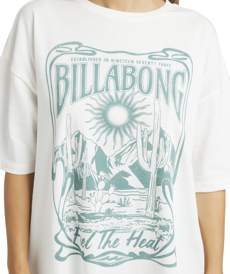 Billabong Desert Wandering Ss Tee in SALT CRYSTAL