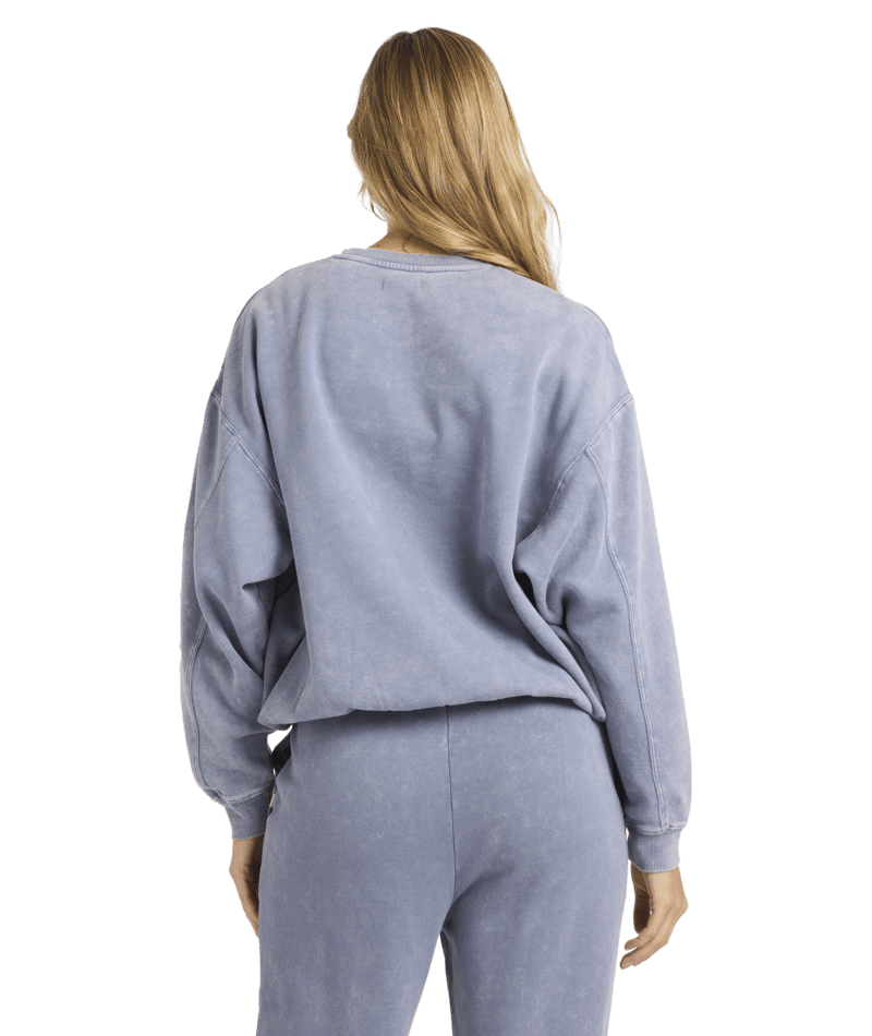 Billabong Saltwashed Kendal Crew Flc in STONE BLUE