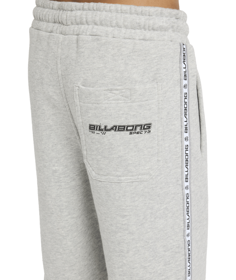 Billabong Boys Spec 73 Trackpant Pant in LIGHT GREY HEATHER