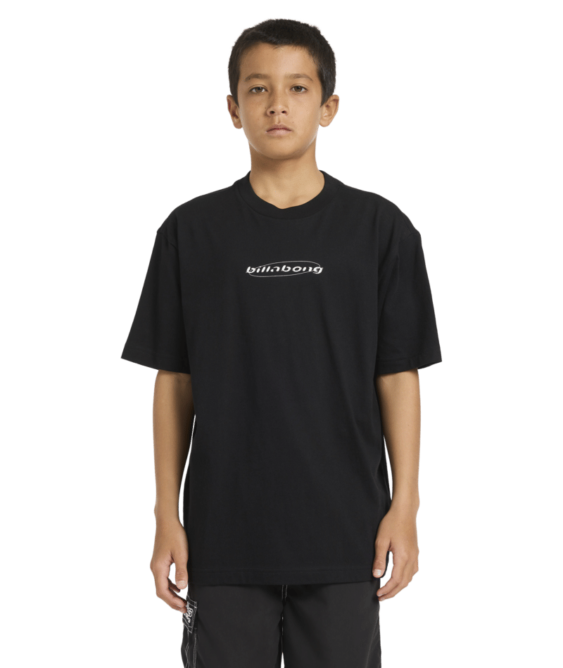 Billabong Boys Spec 73 Orbit Ss in BLACK