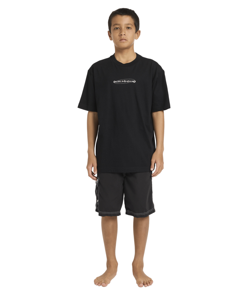 Billabong Boys Spec 73 Orbit Ss in BLACK