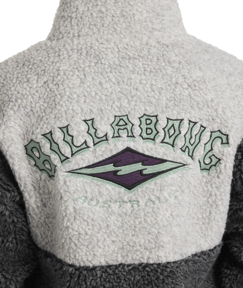Billabong Boys Tombstone Zip Thru in OATMEAL HEATHER