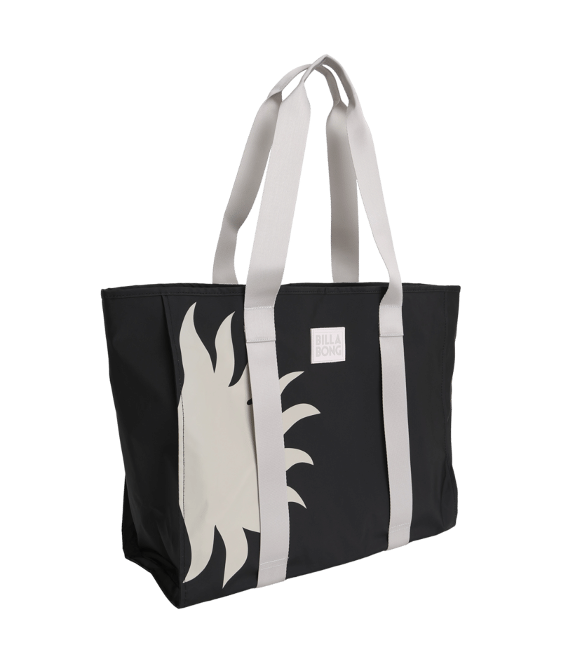 Billabong Keenie Tote in BLACK WHITE