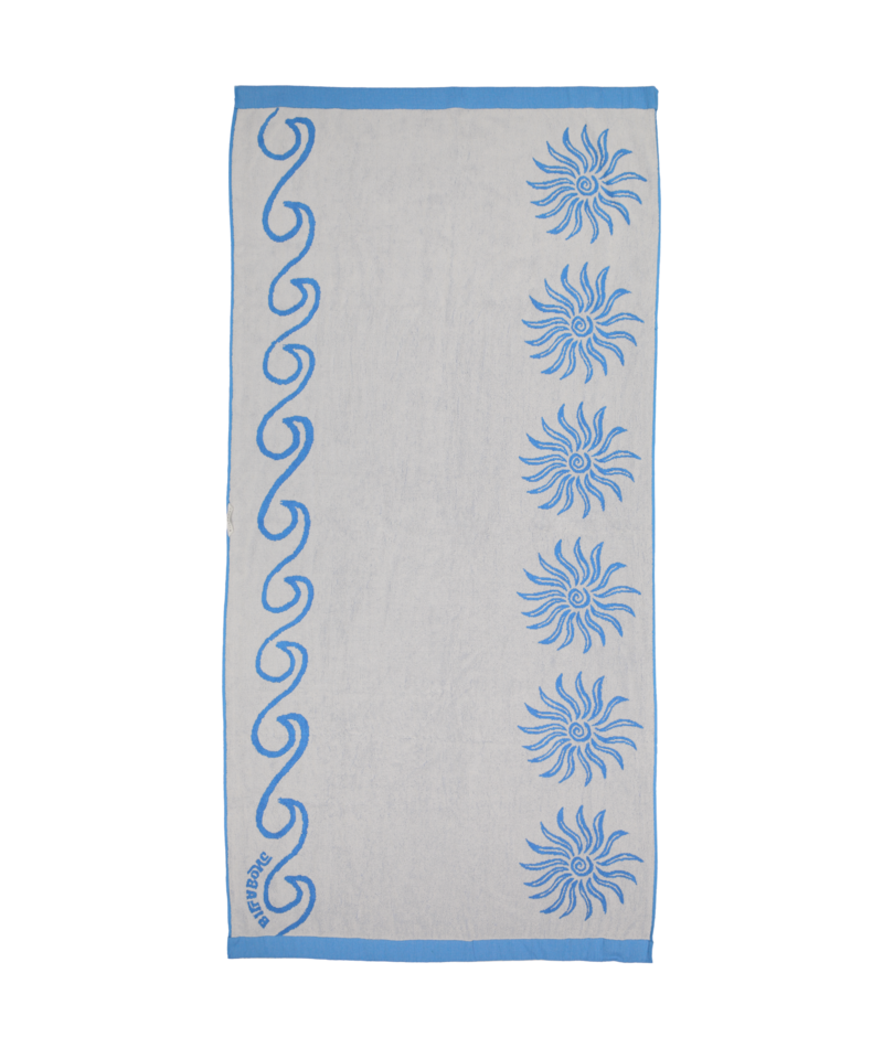Billabong Sunrise Sands Towel in TIDAL BLUE