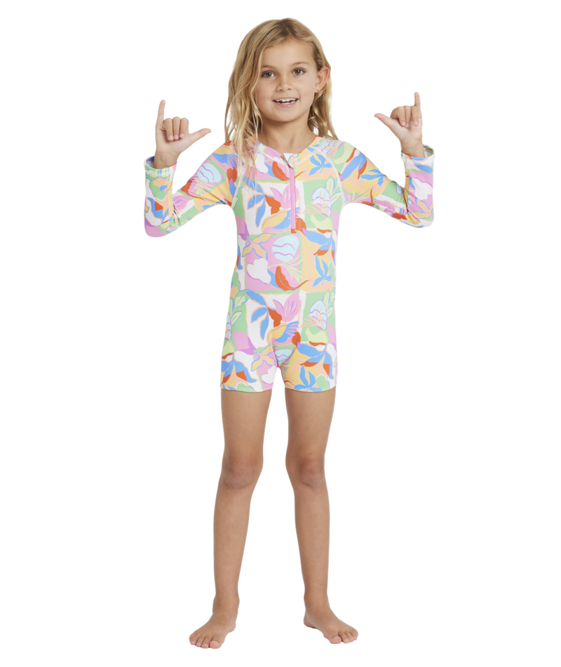 Billabong Sun Shift 1pce Shortie Sshirt in MULTI