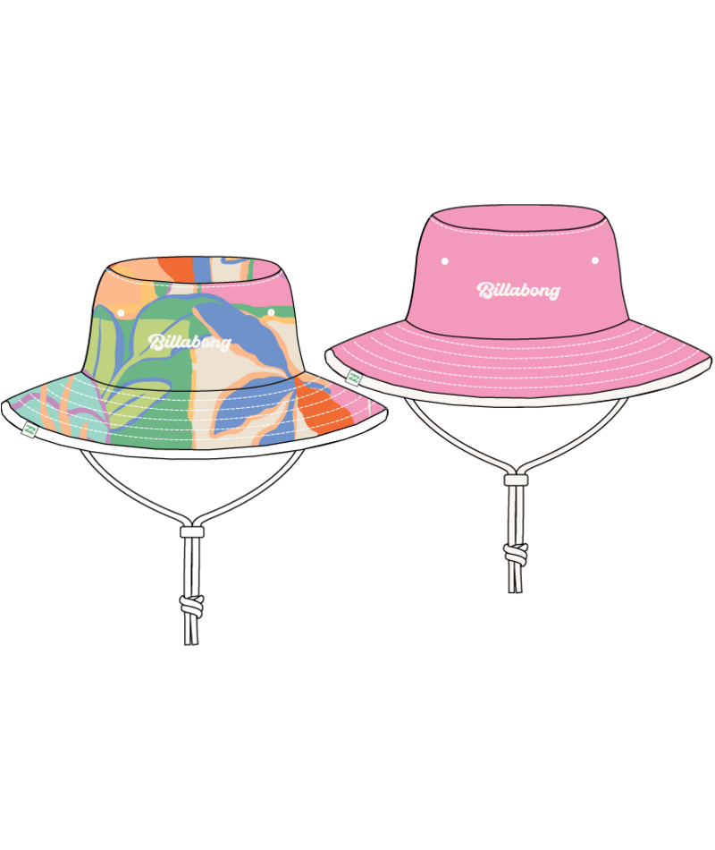 Billabong Sun Shift Groms Bucket Hat in MULTI