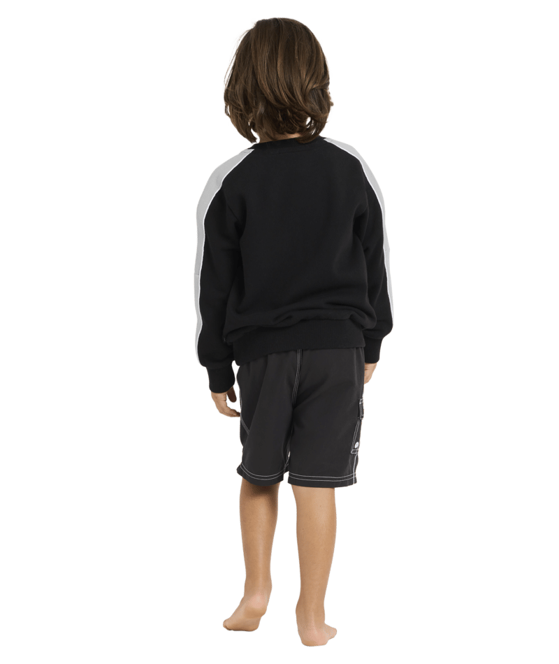 Billabong Groms Spec 73 Bio Pill Crew in BLACK