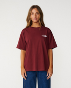 Rip Curl RC EVOLUTION TEE in Burgundy