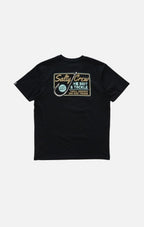 Salty Crew Hooked Up Premium Ss Tee in BLACK