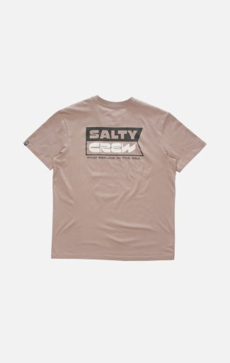 Salty Crew Inverse Flag Premium Ss Tee in CYNDER