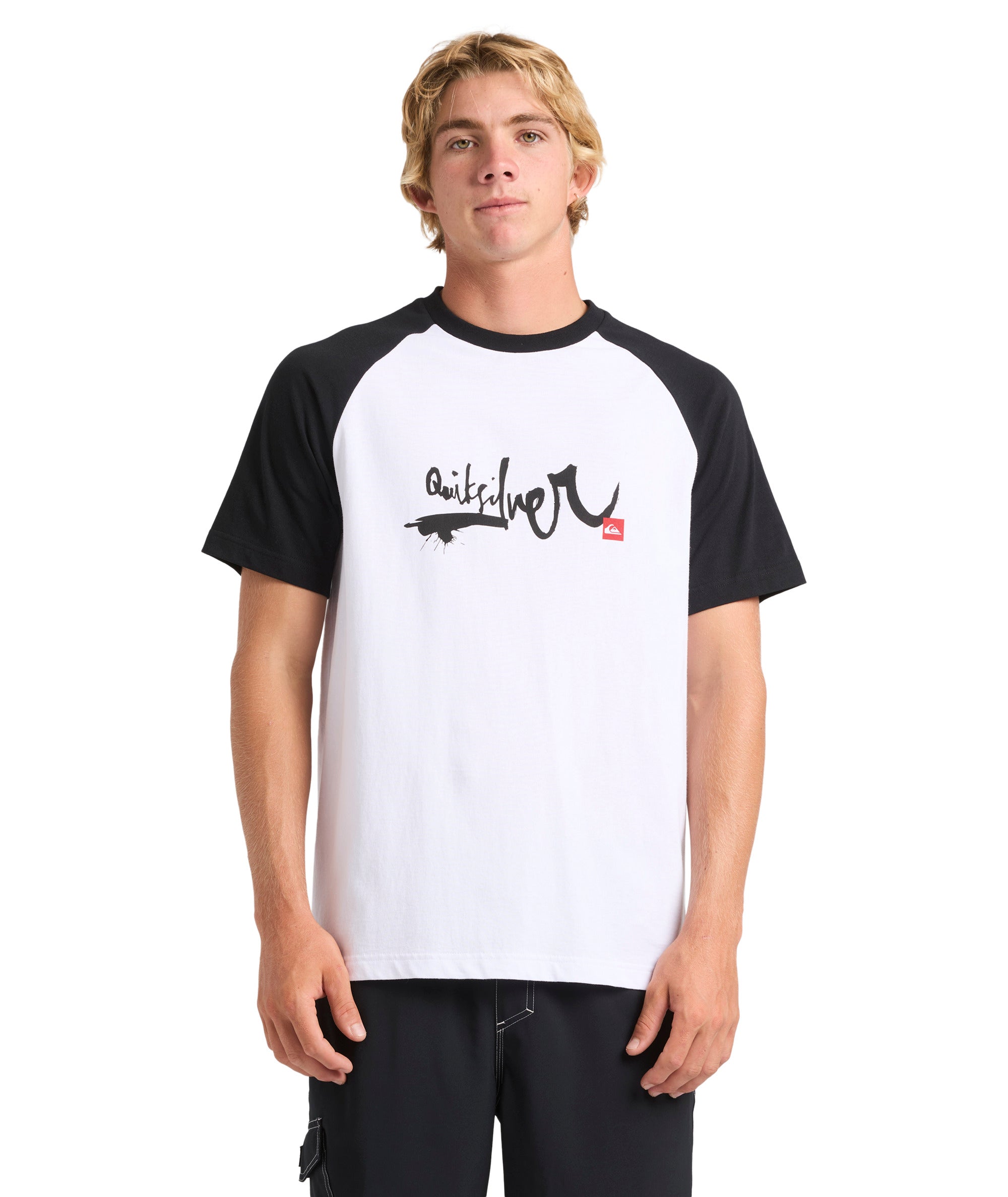 Quiksilver Impaired Raglan in WHITE