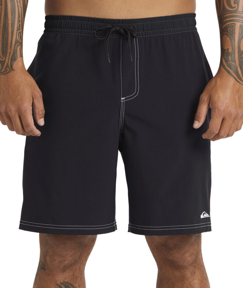 Quiksilver Pu-Tawhiro Volley 20 in BLACK