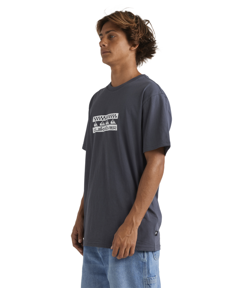 Quiksilver Comp Check Ss in INDIA INK