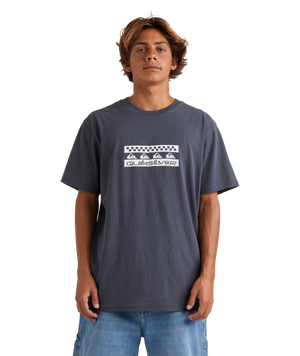 Quiksilver Comp Check Ss in INDIA INK