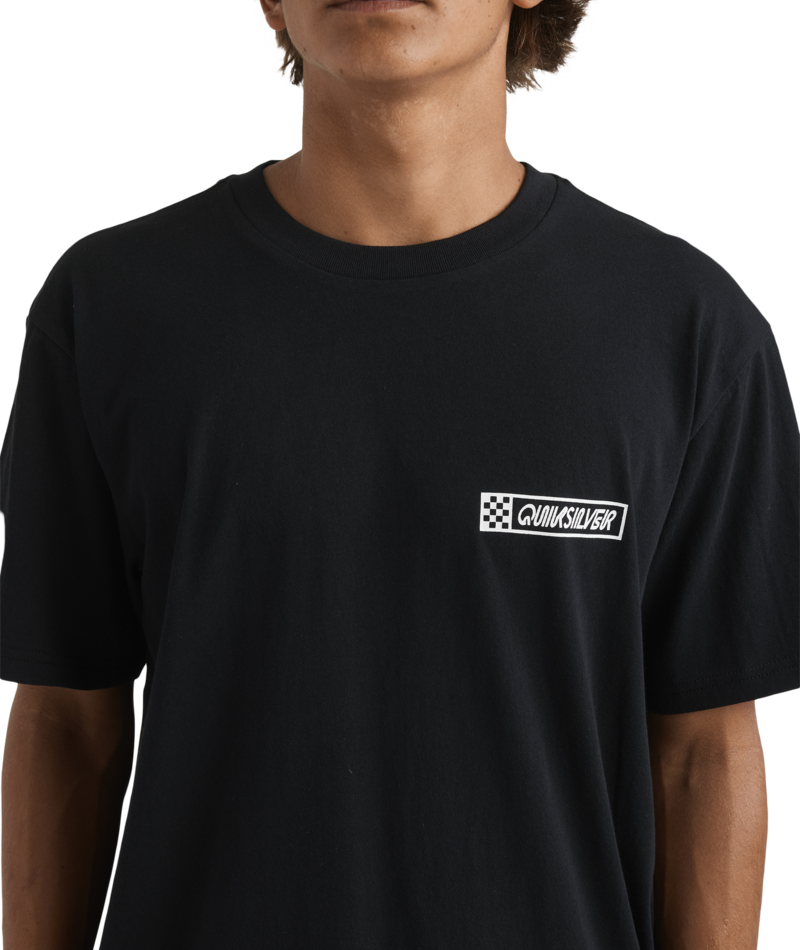 Quiksilver Down The Line Ss in BLACK