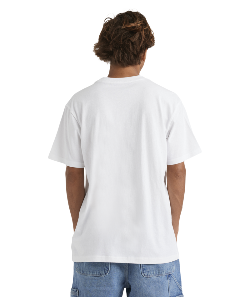 Quiksilver Down The Line Ss in WHITE