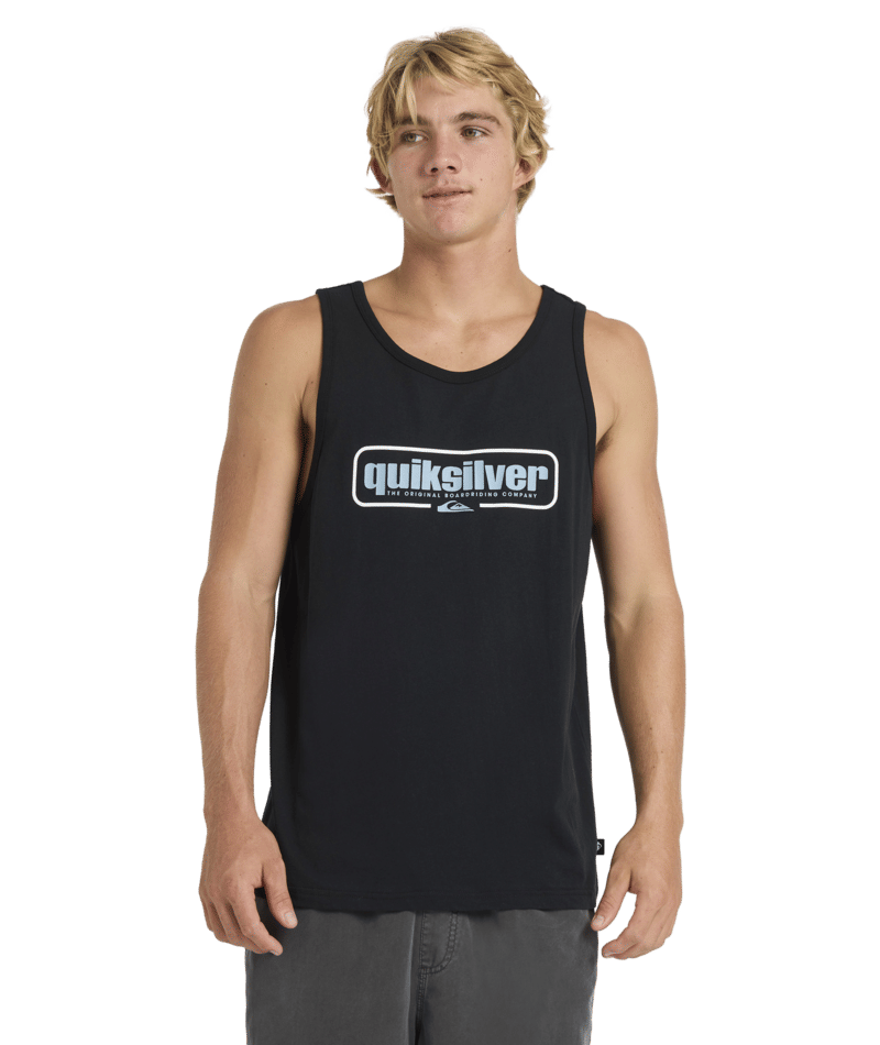 Billabong Retro Box Tank in BLACK