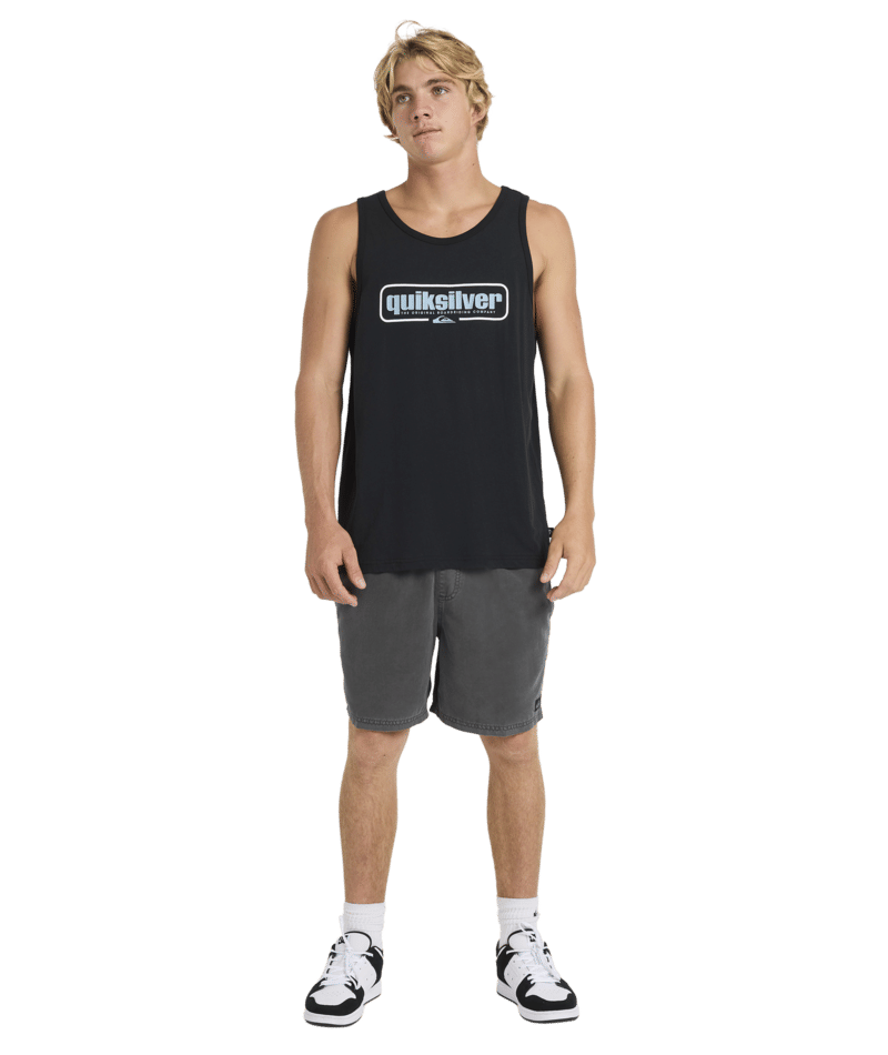 Billabong Retro Box Tank in BLACK