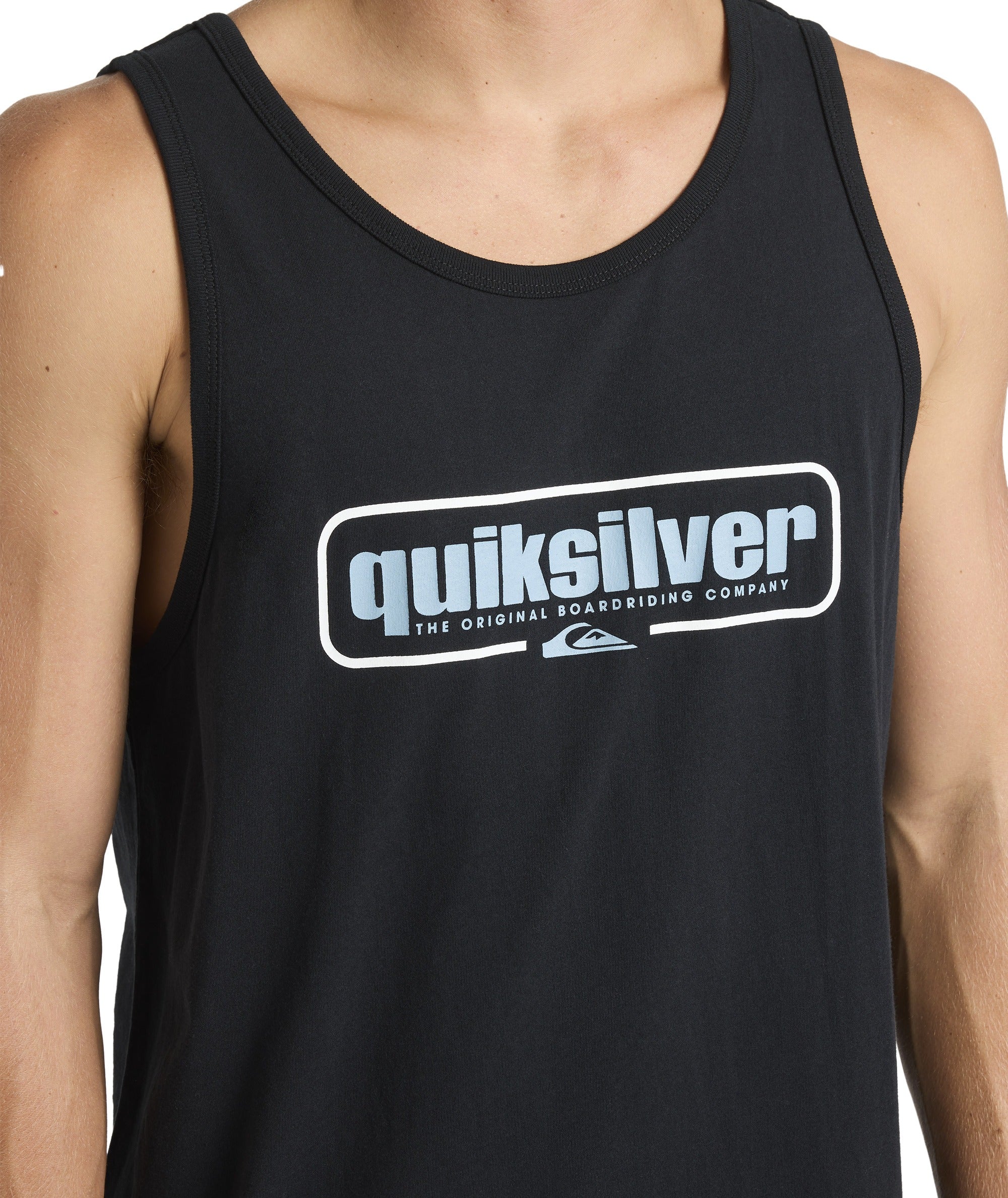 Quiksilver Retro Box Tank in BLACK
