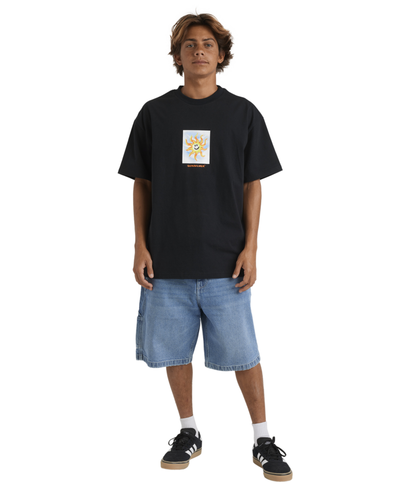Quiksilver Burn Up Ss in BLACK