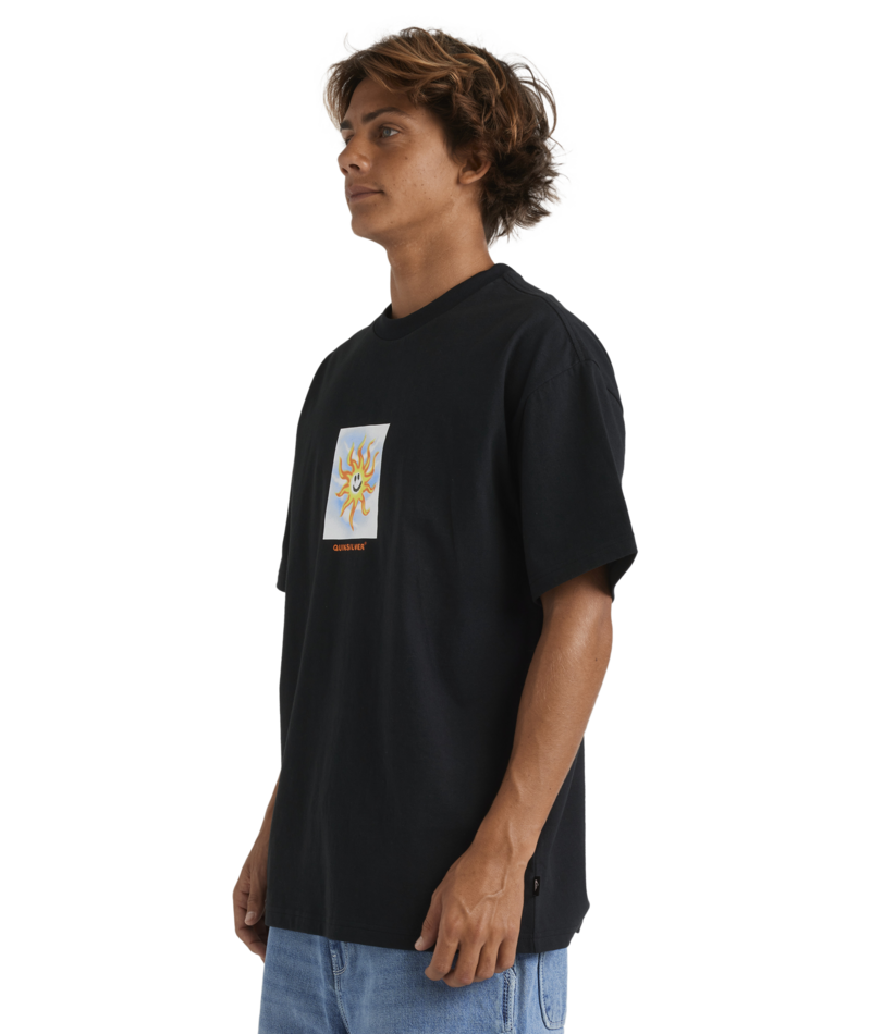 Quiksilver Burn Up Ss in BLACK
