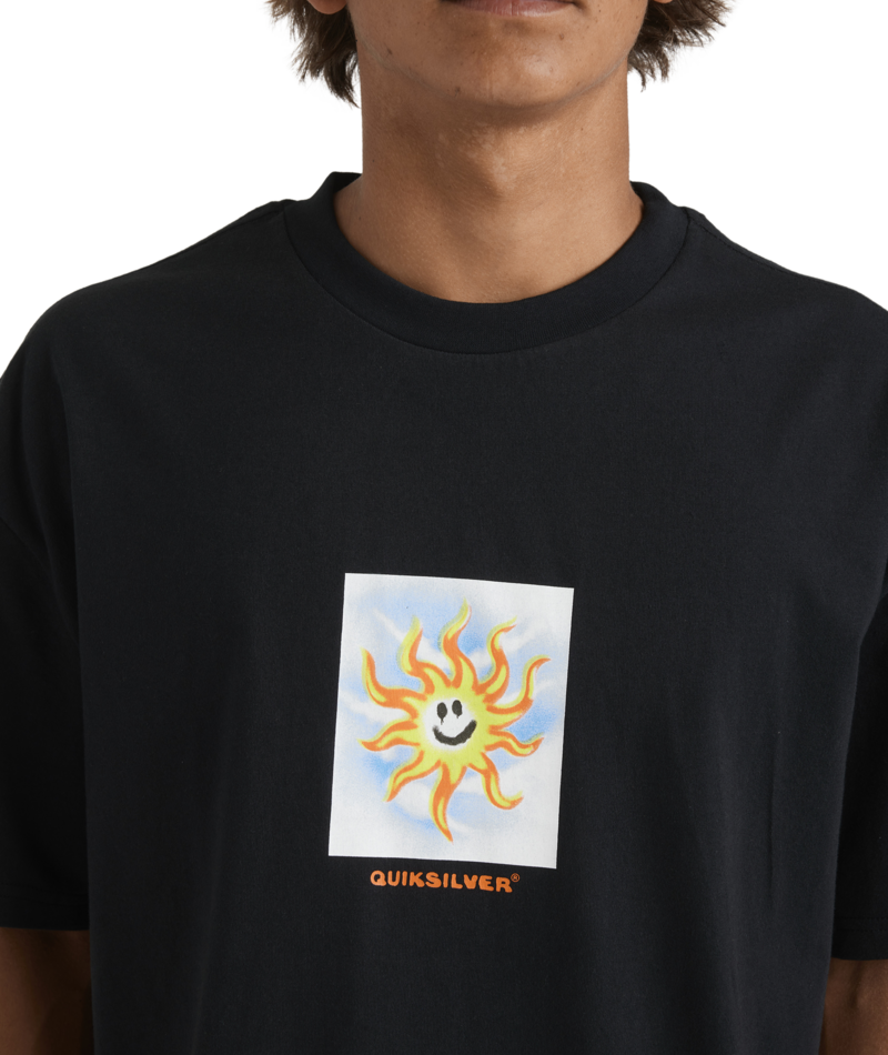 Quiksilver Burn Up Ss in BLACK
