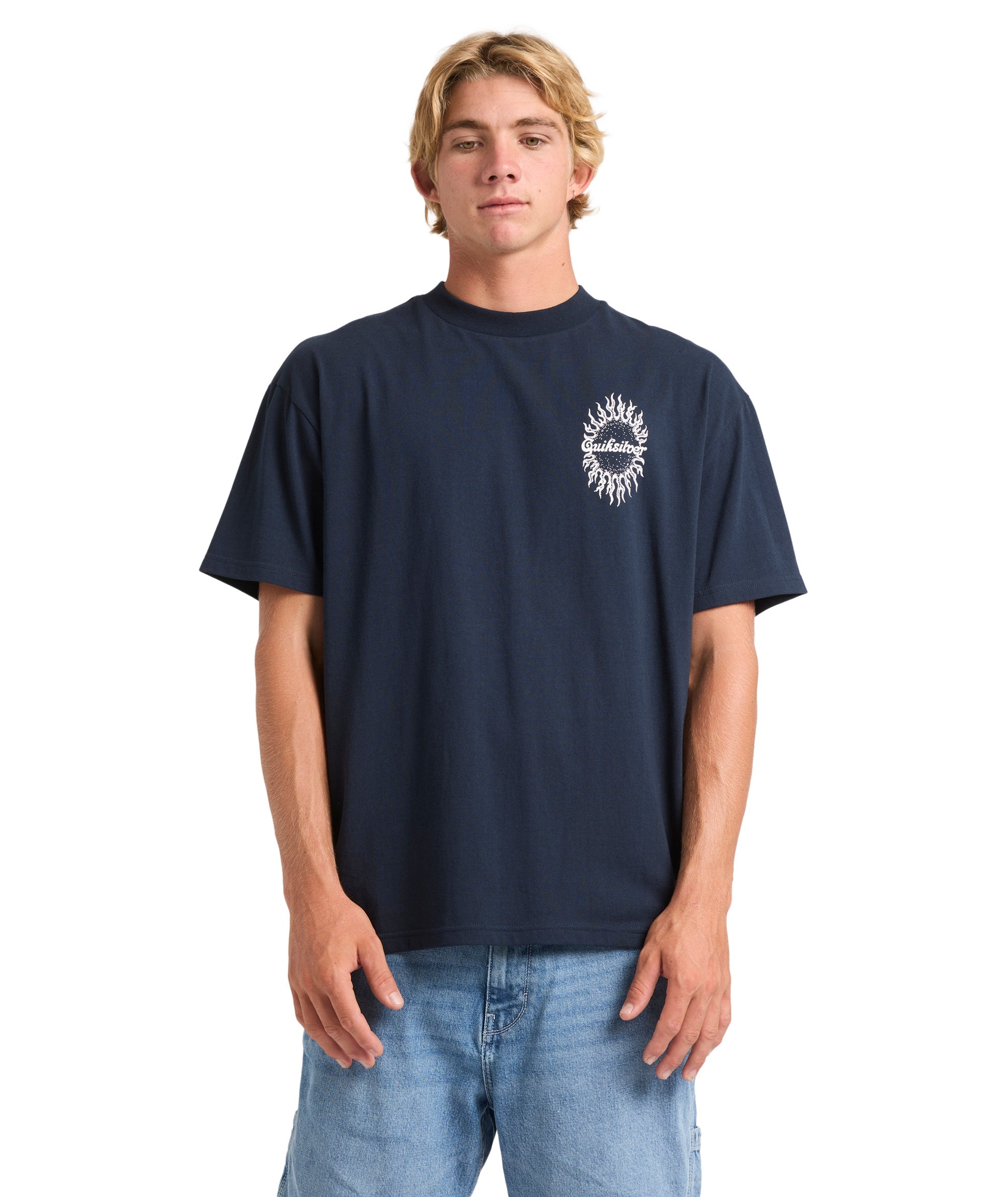 Quiksilver Interconnect Ss in DARK NAVY