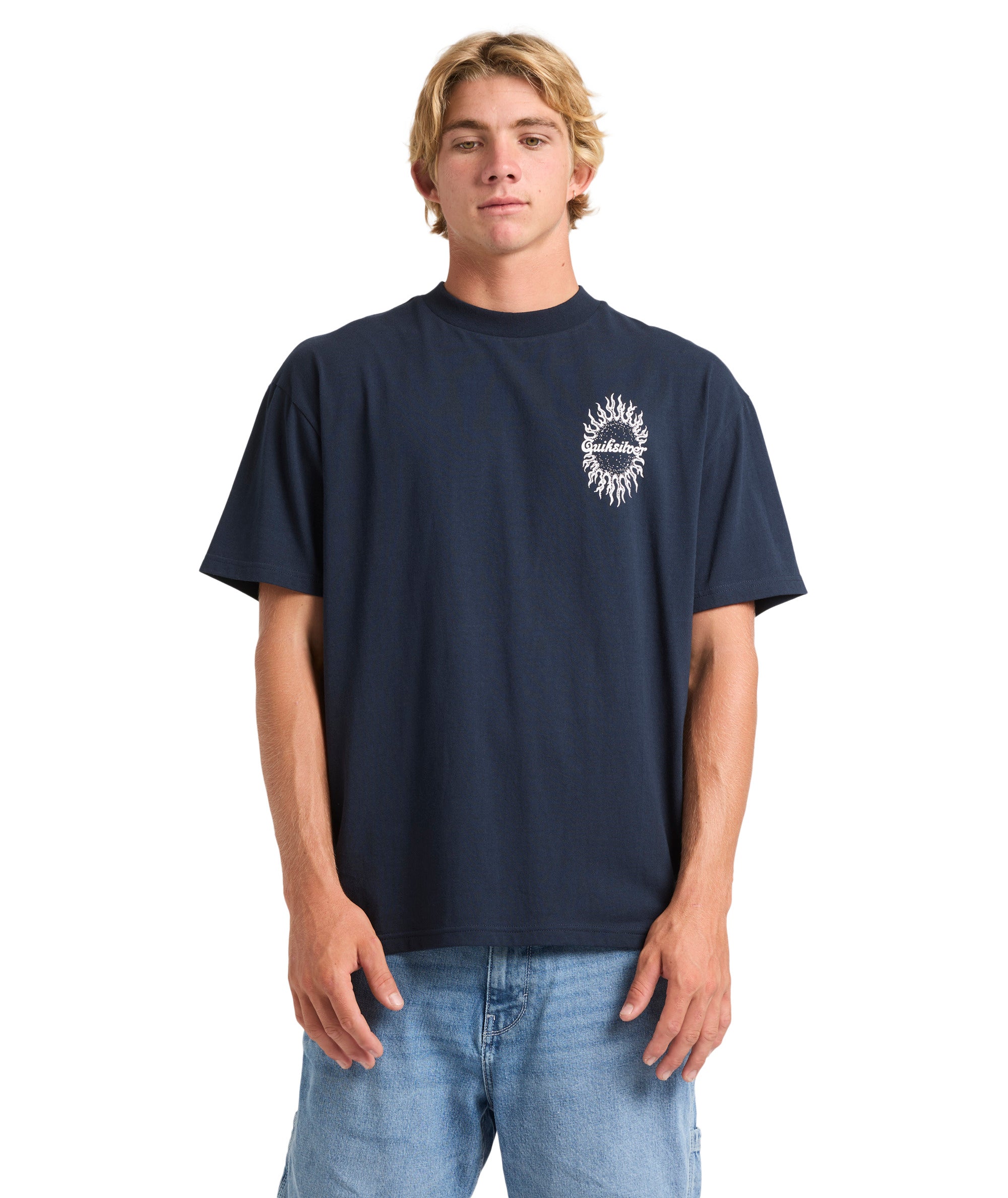 Quiksilver Interconnect Ss in DARK NAVY