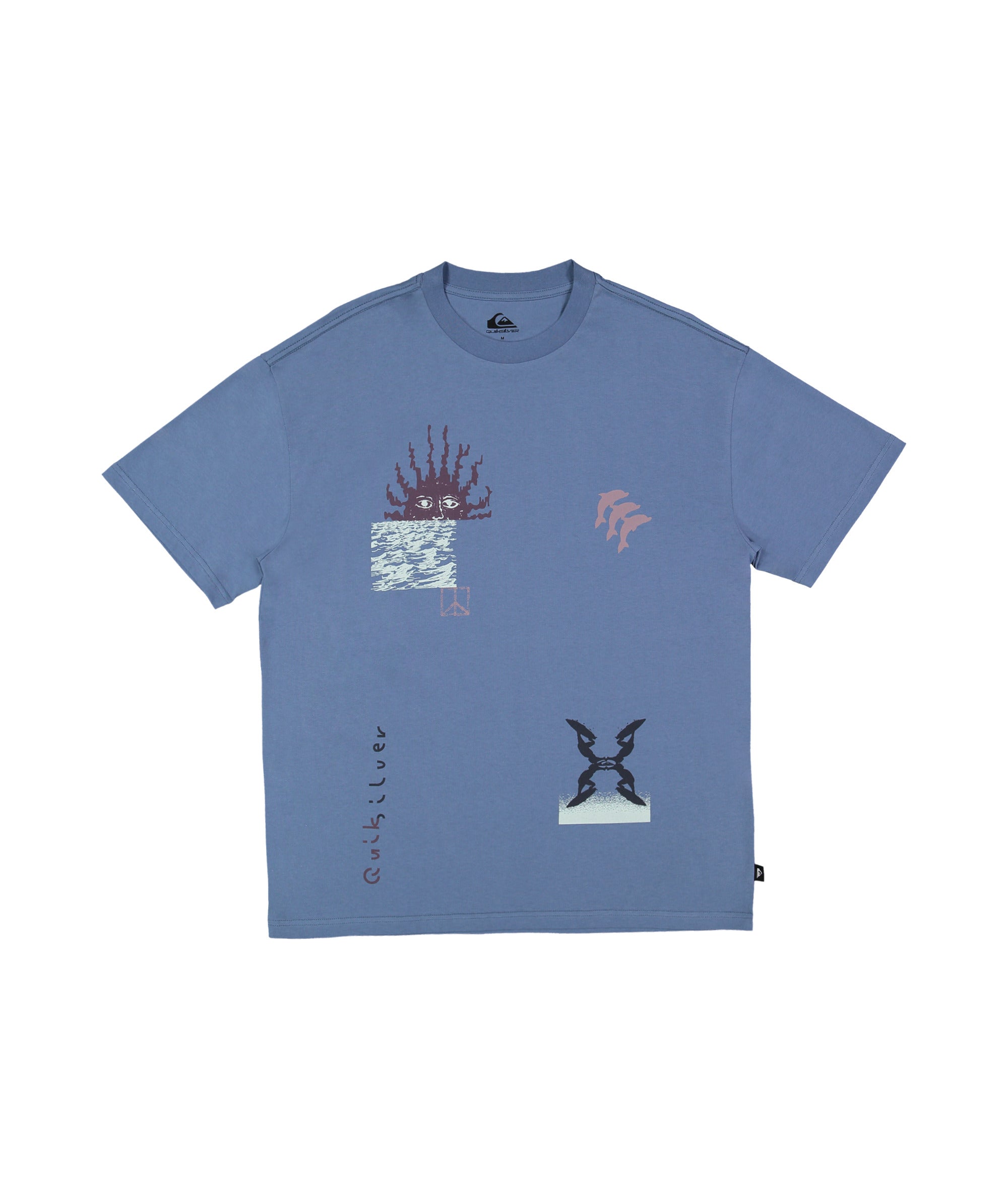 Quiksilver Free Lock Ss in CORONET BLUE